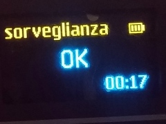 Rilevatore sorveglianza OK